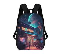 sinyumoney Neon Dreamscape -20 Mochila Escolar Infantil Estampada Para Adultos Y Niños, Mochila De Viaje Para El Día A Día 17inch