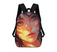 sinyumoney Neon Dreamscape -5 Mochila Escolar Infantil Impresa En 3D Para Niños, Mochilas De Viaje, Bolsas Para Libros Para Niños Estudiantes De Primaria 17inch