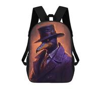 sinyumoney Neon Duck Spy Mochilas Infantiles Mochila Escolar Mochila Impresa En 3D Para Niños Mochilas De Viaje Bolsas Para Libros Mochila Escolar Para Niños 17inch