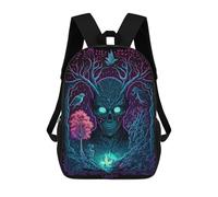 sinyumoney Neon Forest Spirits Mochila Escolar Infantil Impresa En 3D Para Niños, Mochilas De Viaje, Bolsas Para Libros, Mochila Escolar Infantil 17inch