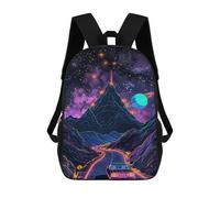 sinyumoney Neon Mountain Road Adventure Mochila De Viaje Para La Universidad Mochilas Para La Escuela/trabajo/viajes 17inch