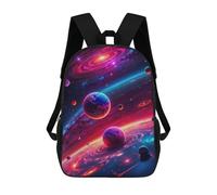 sinyumoney Neon Space Planets Mochila Escolar, Mochila Para Portátil, Mochila Para Adolescentes, Niñas, Niños, Mujeres Y Hombres 17inch