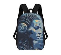 sinyumoney New Era for Music Mochila Grande Escolar Para Niños - Perfecta Para Viajes, Trabajo Y Uso Diario 17inch