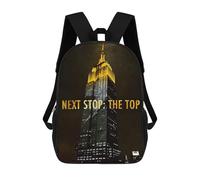 sinyumoney Next Stop The Top Mochila Ligera Informal Para El Día A Día, Mochila Escolar Para Adolescentes, Chicas, Chicos, Mujeres Y Hombres 17inch