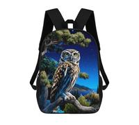 sinyumoney Night Owl Perch 17inch Mochilas Escolares Impresas En 3D, Mochilas Escolares De Moda Para Niños De Primaria Y Secundaria