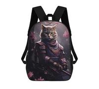 sinyumoney Noble Japanese Cat Mochila Escolar, Mochila Informal, Mochila De Día, Mochila Escolar, De Trabajo, De Viaje Para Niñas, Adolescentes 17inch