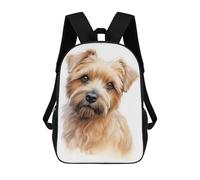 sinyumoney Norfolk Terrier Dog Mochilas Impresas En 3D Para Niños 17inch Mochilas De Moda Informales Para El Día A Día, Bolsas De Viaje, Mochilas Informales Para Exteriores Para Niños Y Niñas