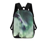 sinyumoney Northern Lights in Jasper Mochila Ronaldo, Mochila Infantil, Mochila Escolar Para Estudiantes, Mochila Para Libros, Mochila Escolar Impresa En 3D Para Niños Y Niñas, 17inch