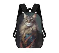 sinyumoney Norwegian Forest Fiction Mochila Escolar, De Negocios, Resistente, Para Portátil, Para Camping, Aventuras Al Aire Libre Y Viajes Diarios 17inch