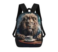 sinyumoney Not Without My Coffee Mochila Mochila Informal Mochila De Día Escuela Trabajo Viajes Bolsa Para Hombres/Mujeres 17inch