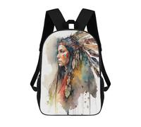 sinyumoney Oil Painting Boho Style Mochila Grande Para Portátil Resistente Al Agua Para El Campus, Viajes Al Aire Libre Y Deportes 17inch