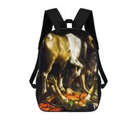 sinyumoney On The Way to Damascus Mochila Escolar Ligera Para Aeropuerto, Estudiantes Universitarios, Mochila Para Adolescentes, Chicas, Chicos, Mujeres Y Hombres 17inch