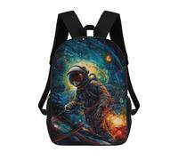 sinyumoney Only The Stars To Guide Mochila Escolar Impermeable Para Ordenador, Ideal Para El Campus, Actividades Al Aire Libre, Viajes Y Deportes 17inch