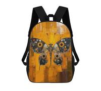 sinyumoney Original Abstract Butterfly Art Mochila Escolar Para Niñas Y Niños, Mochilas De Gran Capacidad, Mochilas Ligeras Para Niños Y Estudiantes 17inch