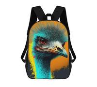 sinyumoney Ostrich Animal Mochila Escolar, Mochila De Viaje Para La Universidad, Mochilas Para Acampar, Aventuras Al Aire Libre Y Viajes Diarios 17inch