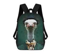 sinyumoney Ostrich Fashion Mochila Escolar/de Trabajo/para Portátil Para Hombres, Mujeres Y Adolescentes 17inch