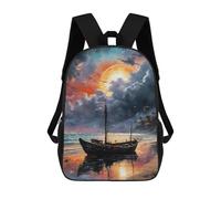 sinyumoney Out of The Clouds Mochila Escolar Impresa En 3D Para Niños, Mochila Escolar, Mochilas De Viaje, Bolso Informal De Moda Para Niños Y Estudiantes 17inch