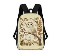 sinyumoney Owl Autumn Forest Cottagecore Mochila Escolar, Bolso De Negocios, Bolso Para Portátil Resistente Para Niños/niñas/adolescentes 17inch