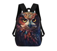 sinyumoney Owl Bird Mochila Escolar Impresa En 3D Para Niños 17inch Mochilas Para Niños Y Niñas, Mochilas Escolares Para Niños, Mochilas De Viaje