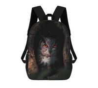 sinyumoney Owl Family Mochila Escolar Para Niños Mochila Escolar Impresa En 3D Mochila Escolar De Moda Para Niños De Primaria Y Secundaria 17inch