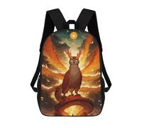sinyumoney Owl Guardian Fiery Aura Mochilas Escolares Para La Escuela, Secundaria, Preparatoria Y Universidad. Mochilas De Viaje Para La Escuela/trabajo/viajes. 17inch
