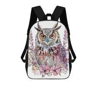sinyumoney Owl Minimalist Paint Mochila Escolar Impermeable Para Ordenador, Ideal Para El Campus, Actividades Al Aire Libre, Viajes Y Deportes 17inch