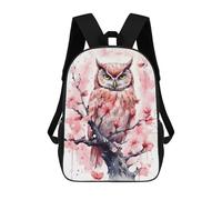 sinyumoney Owl Mochila Escolar Para Niños Con Impresión 3D, Mochila Moderna Para Niños Y Niñas, Mochila Informal Para Estudiantes. 17inch