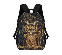sinyumoney Owl Mochila Infantil De Moda Divertida Mochila Escolar Para Niños Y Adolescentes Con Impresión 3D Para Niños 17inch