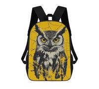 sinyumoney Owl Mochila Infantil De Moda Divertida Mochila Escolar Para Niños Y Adolescentes Con Impresión 3D Para Niños 17inch