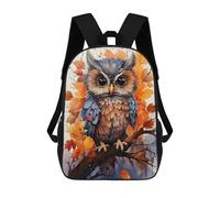sinyumoney Owl Night Mochilas Para Niños Mochila Escolar Mochila Escolar Impresa En 3D Para Niños Estudiantes De Primaria Y Secundaria 17inch