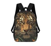 Sinyumoney Owl Paint Mochila Mochila Impresa En 3D, Bolsa De Degustación, Mochila De Viaje, Mochila De Amigos Para Niñas Y Niños, Tiger King, 17"