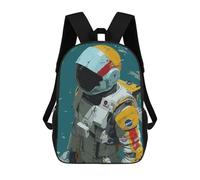 Sinyumoney Owl Paint Mochila Mochila Impresa En 3D, Bolsa De Degustación, Mochila De Viaje, Mochila De Amigos Para Niñas Y Niños, Beyond Gravity, 17"