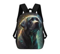 sinyumoney Painted Canine Majesty -1 Mochila Escolar Para Niñas Mochila Impermeable Mochila Informal De Día Mochila Ligera Para Niño Y Niña Mochila Escolar 17inch