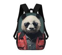 sinyumoney Panda Animal Funny Mochila Escolar/de Trabajo/para Portátil Para Hombres, Mujeres Y Adolescentes 17inch