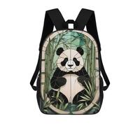 sinyumoney Panda Animal Mochila Escolar De 17 Pulgadas Impresa En 3D Mochilas Infantiles Mochila Genial Impresa En 3D Para Niños De Primaria Y Secundaria