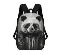 sinyumoney Panda Animal Mochilas Para Niños, Mochilas Escolares Personalizadas En 3D Para Niños Y Niñas, Mochilas Escolares Grandes, Mochilas Informales Para El Día A Día 17inch