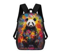 sinyumoney Panda Animal Painting Mochilas Informales Para Niños, Mochila Escolar Para Adolescentes, Niñas Y Niños, Mochilas Para Libros 17inch