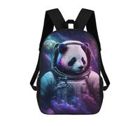 sinyumoney Panda Astronaut in Space 17inch Mochilas Escolares Impresas En 3D, Mochilas Escolares De Moda Para Niños De Primaria Y Secundaria