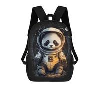 sinyumoney Panda Astronaut Space Suit-3 Mochila Escolar Ligera Mochila Escolar De Día Mochila Para Libros Para La Universidad Para Acampar Aventuras Al Aire Libre Y Viajes Diarios 17inch