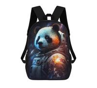 sinyumoney Panda Astronaut Space Suit-3 Mochilas Infantiles Mochila Escolar Impresa En 3D Para Niños Mochilas De Viaje Bolsas Para Libros Para Niños 17inch Mochila Escolar