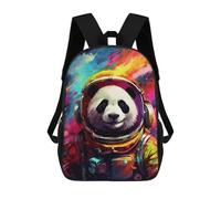 sinyumoney Panda Astronaut Space Suit-5 Mochila Escolar Ligera E Informal Para Adolescentes, Niños, Mujeres Y Hombres 17inch