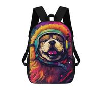 sinyumoney Panda Astronaut Space Suit Mochila Escolar Resistente Al Agua, Mochila Escolar De Negocios Para Hombres/mujeres 17inch