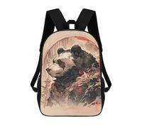sinyumoney Panda Bear Mochilas Escolares Para Niños Y Niñas, Mochilas Deportivas Informales Para Primaria, Mochilas De Gran Capacidad Para Libros 17inch