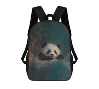 sinyumoney Panda Cub Mochila Escolar Mochilas Escolares Para Niñas Y Niños Mochila Con Bolsillo Mochila Escolar De Moda Para Niños 17inch