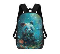 sinyumoney Panda Cub Mochilas De Moda Impresas En 3D 17inch Mochila Escolar Informal Para Niños De Primaria Y Secundaria