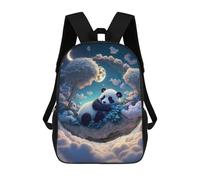 sinyumoney Panda Dreams in Clouds Mochila Escolar Para Niñas Y Niños, Mochilas De Gran Capacidad, Mochilas Ligeras Para Niños Y Estudiantes 17inch