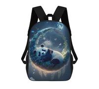 sinyumoney Panda Dreams in Moonlit Garden Mochila Para Niños, Adolescentes Y Estudiantes, Mochilas Para Niñas, Mochilas Para Niños Pequeños, Primaria Y Secundaria 17inch