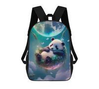 sinyumoney Panda Dreams in Moonlit Sky -1 Mochila Escolar Para Niños Mochila Escolar Impresa En 3D Mochila Escolar De Moda Para Niños De Primaria Y Secundaria 17inch
