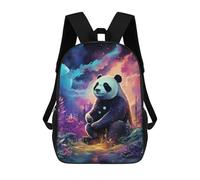 sinyumoney Panda in A Fantasy Forest -1 Mochilas Escolares Impresas En 3D, Mochila Escolar Informal Para Niños, Mochila Escolar De Moda Para Estudiantes De Secundaria 17inch