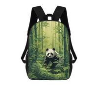 sinyumoney Panda in Bamboo Forest Mochila Escolar Para Niñas 17inch Mochila Informal Ligera Para Niños Y Niñas, Ideal Para Estudiantes De Secundaria